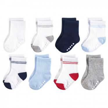 Baby Boy Girl Grey Socks 2 PAIRS 3-24 Months